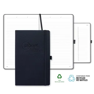Oceano ECO rPET Recycled Journal, 5.25" x 8.58", 160 Pages in 5 Jacket Colors