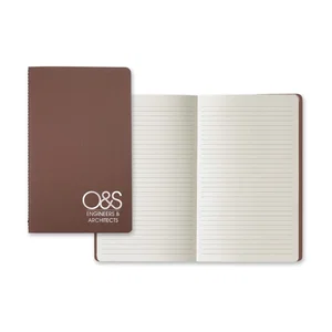 64-Page Castelli Prisma Saddle-Stitched Journal, 5.25" x 8.38" Ivory Pages, Foil-Stamped