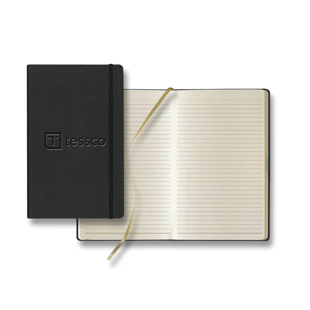 Tucson Flex Ivory Medium Journal — Jacket Color: Black — view 2