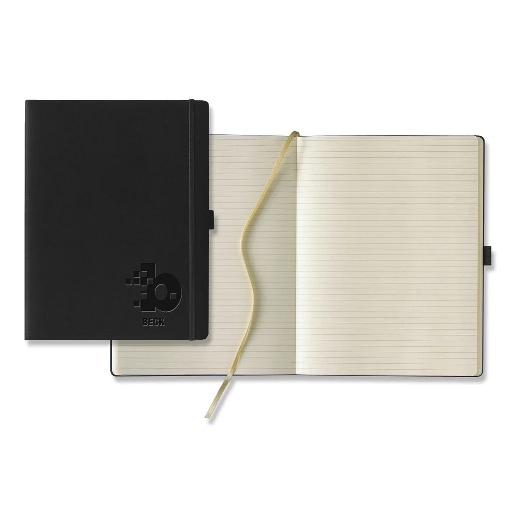 Tucson Ivory Large - Lined Pages — Jacket Color: Black — view 3