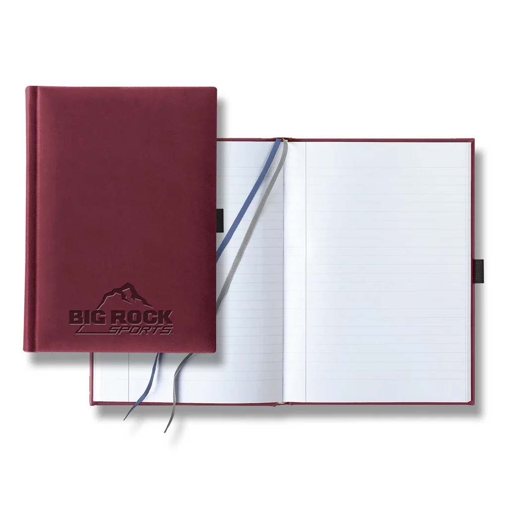 Tucson Medium Journal Pen Loop — Jacket Color: Burgundy — view 4