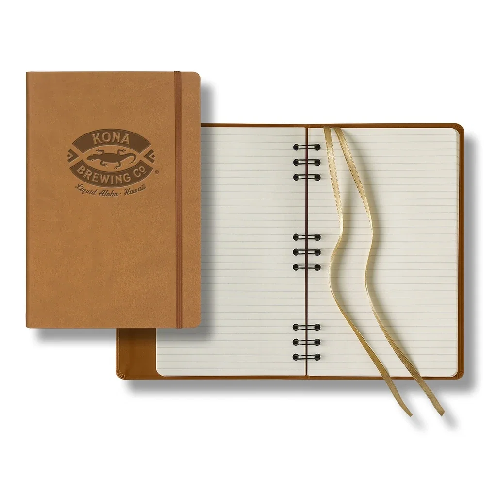 Castelli Tucson Hybrid Medio Lined Ivory Page Journal — Jacket Color: Beige