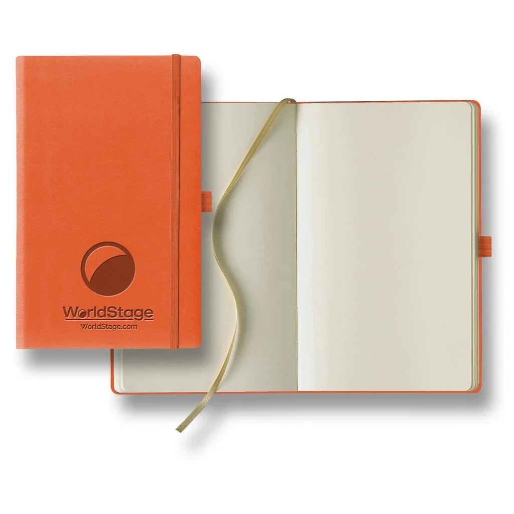 Tucson Ivory Mid Size Blank Page — Jacket Color: Orange — view 4