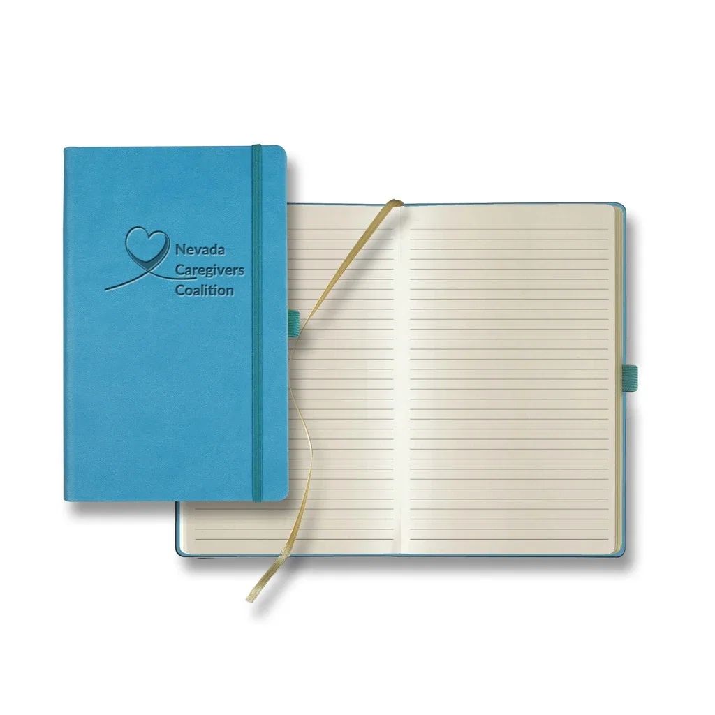 Tucson Ivory Mid Size Lined Page — Jacket Color: Sky Blue — view 28
