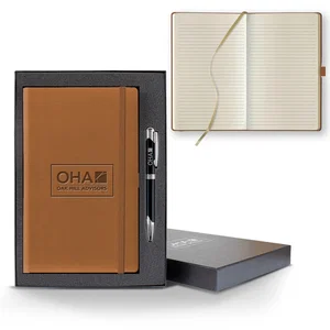 Castelli Tucson Lined Journal Gift Set, 5.25" x 8.38", 224-Page FSC Ivory