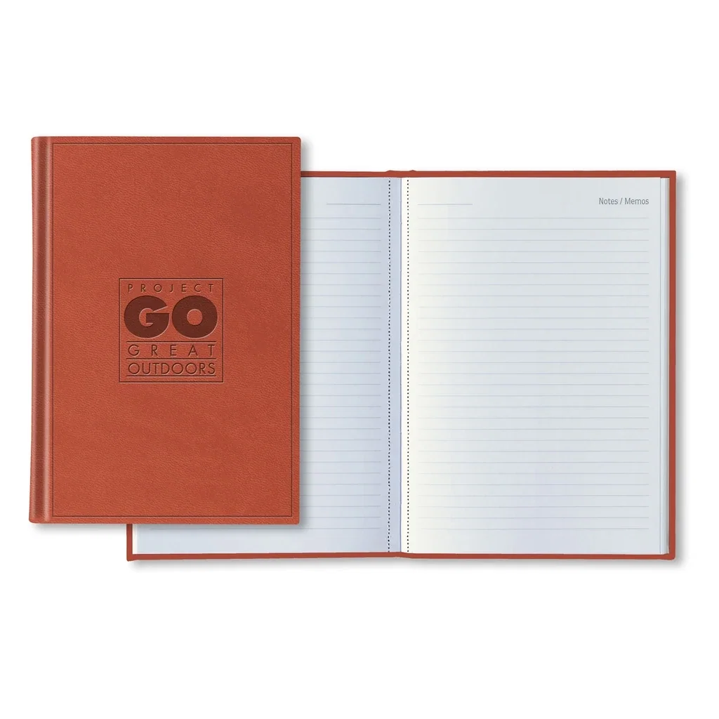 Tucson Mid Size Notes & Memos — Jacket Color: Burnt Orange — view 4