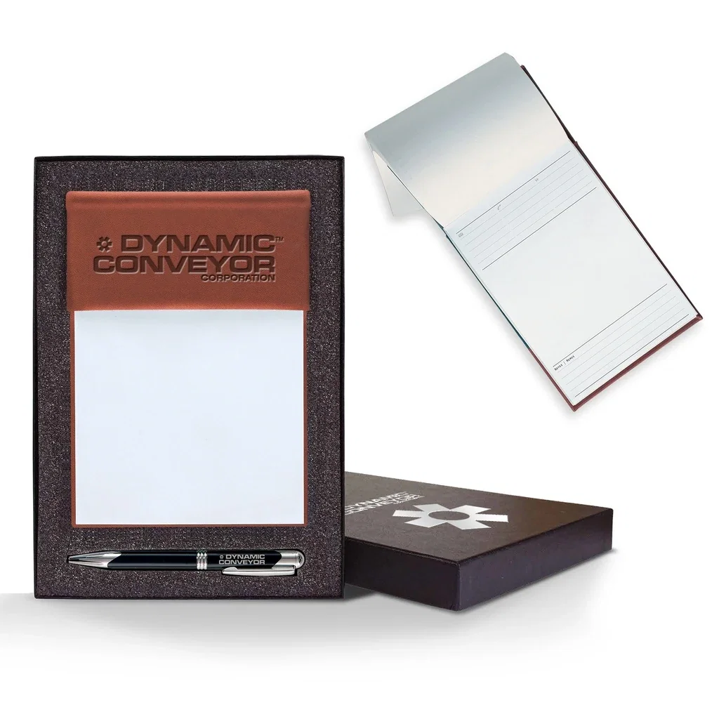 Tucson Cube Notes Gift Set — Jacket Color: Terracotta,Pen Color: Black Pen — view 10