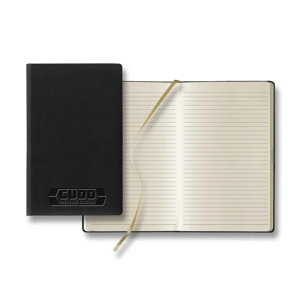 Tucson Ivory Slim Medium Journal — Jacket Color: Black — view 3