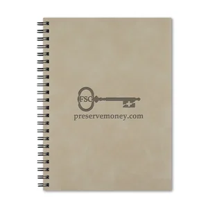 Wire-O Chia Grande XL Academic Planner, 8" x 11" Polyurethane, Deboss Imprint