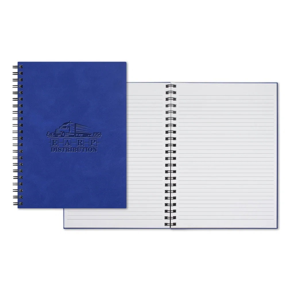 Castelli WireO Chia Grande XL White Lined Pg Journal — Jacket Color: China Blue — view 3