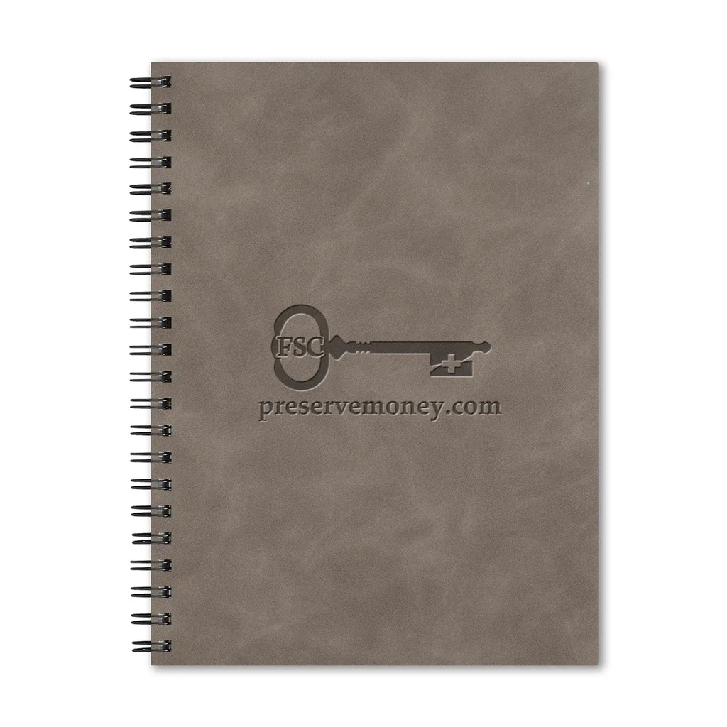 Castelli WireO Chia Grande XL White Weekly Diary — Jacket Color: Walnut — view 2