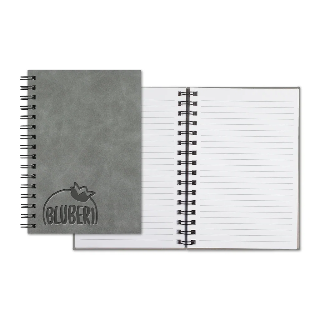 Castelli WireO Chia Medio White Lined Pg Journal — Jacket Color: Light Gray — view 2