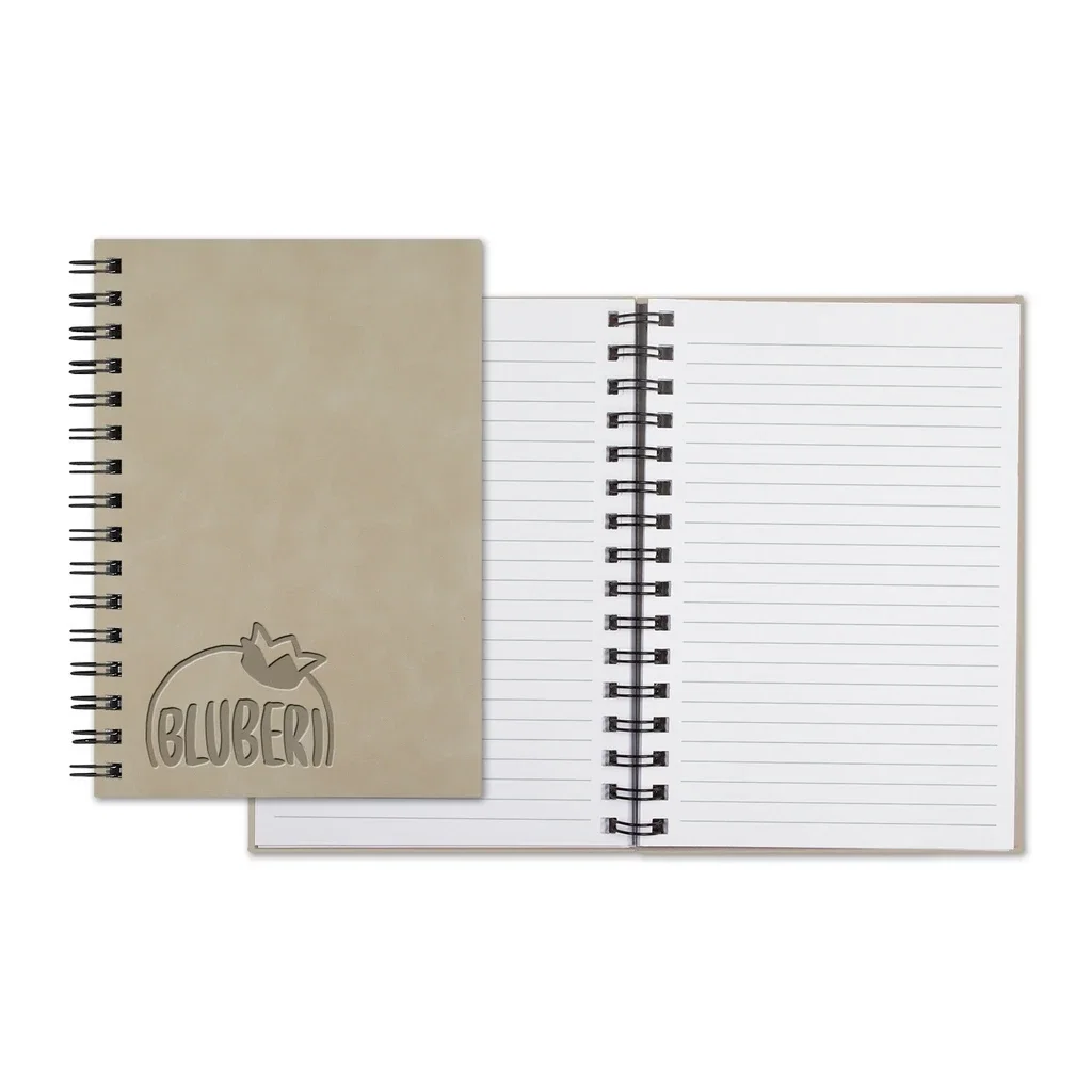 Castelli WireO Chia Medio White Lined Pg Journal — Jacket Color: Sand — view 4