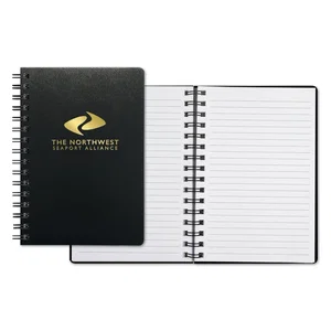 Castelli Wire-O Flex Journal, 5.5" x 8" with 80 Lined Pages, Foil-Stamped