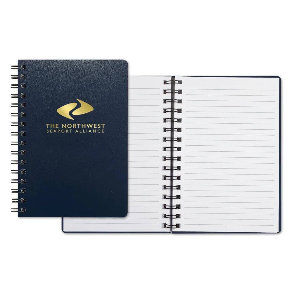 Castelli WireO Flex Slimline Medio White Lined Pg Journal — Jacket Color: Navy — view 3