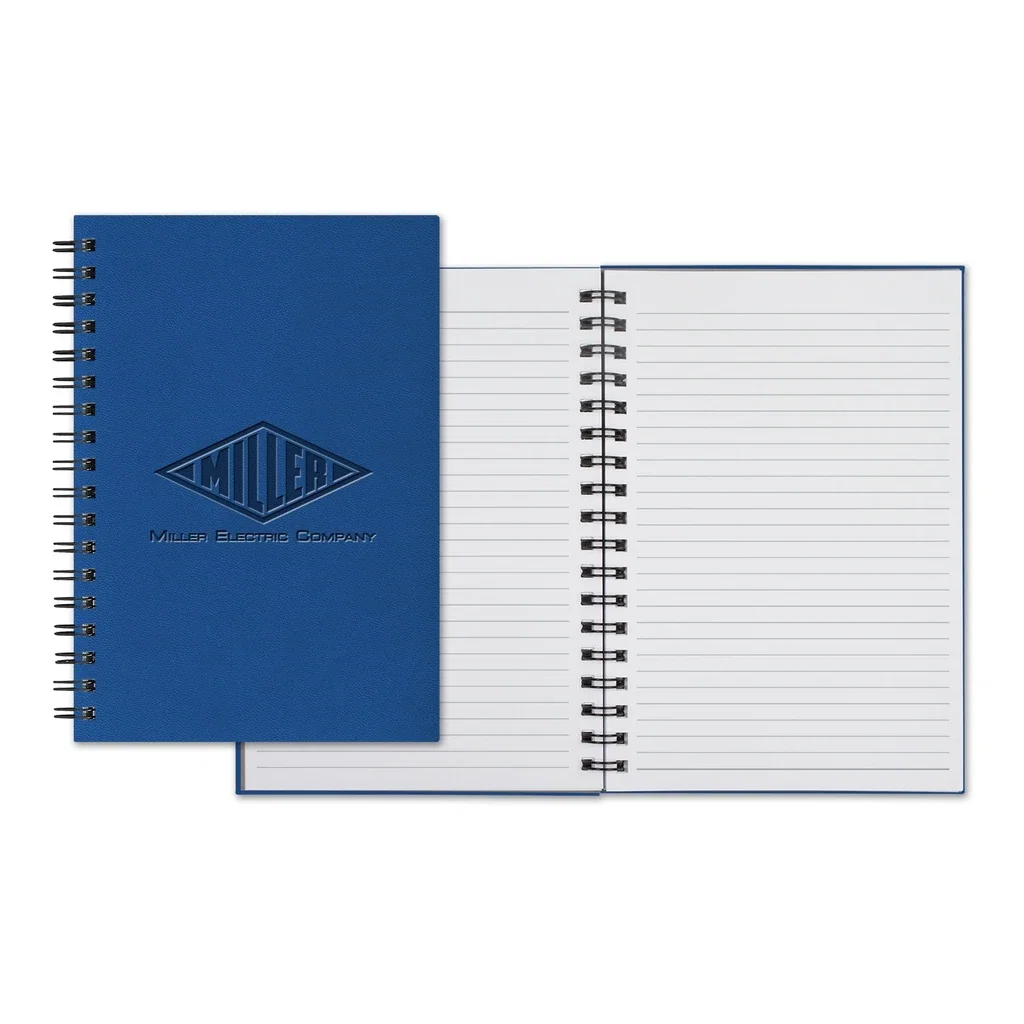 Castelli WireO Tucson Grande White Lined Pg Journal — Jacket Color: Blue — view 3