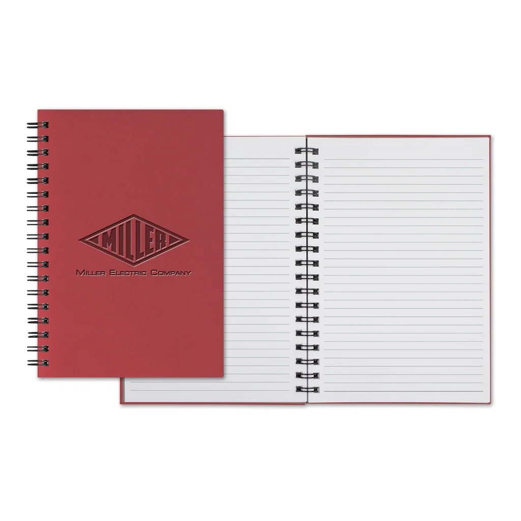 Castelli WireO Tucson Grande White Lined Pg Journal — Jacket Color: Bright Red — view 4