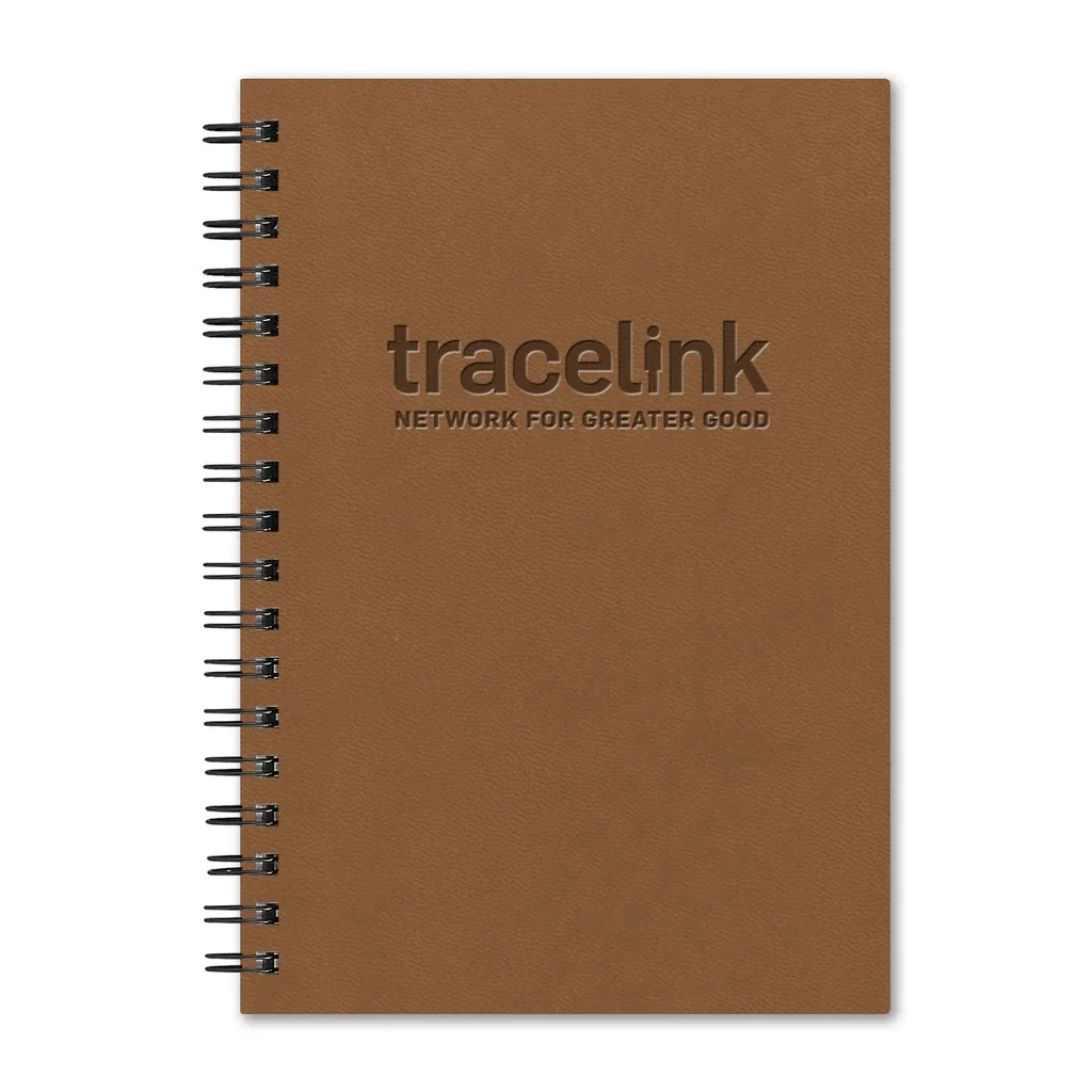 Castelli WireO Tucson Grande White Monthly Diary — Jacket Color: Beige