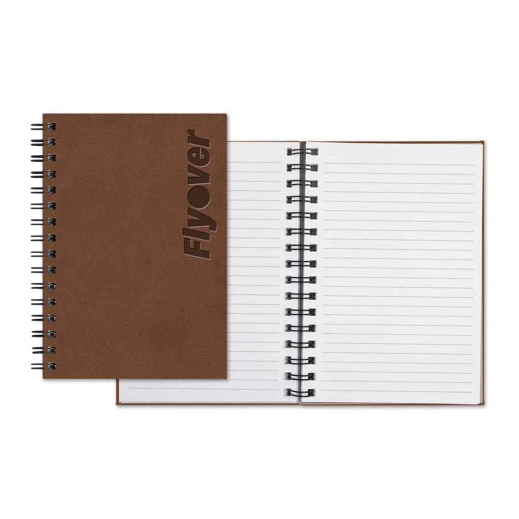 Castelli WireO Tucson Medio White Lined Pg Journal — Jacket Color: Brown — view 4