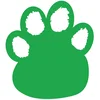 Cat Paw Waver in Kelly Green