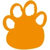 Cat Paw Waver in Orange