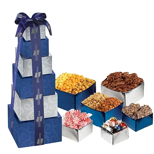 Celebration Snack Tower with Ribbon — view 2