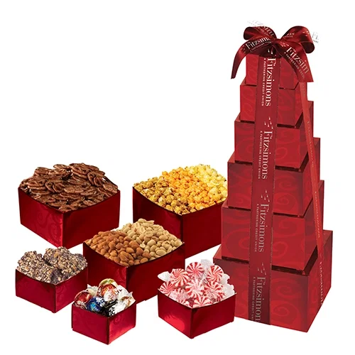 Celebration Snack Tower with Ribbon — view 3