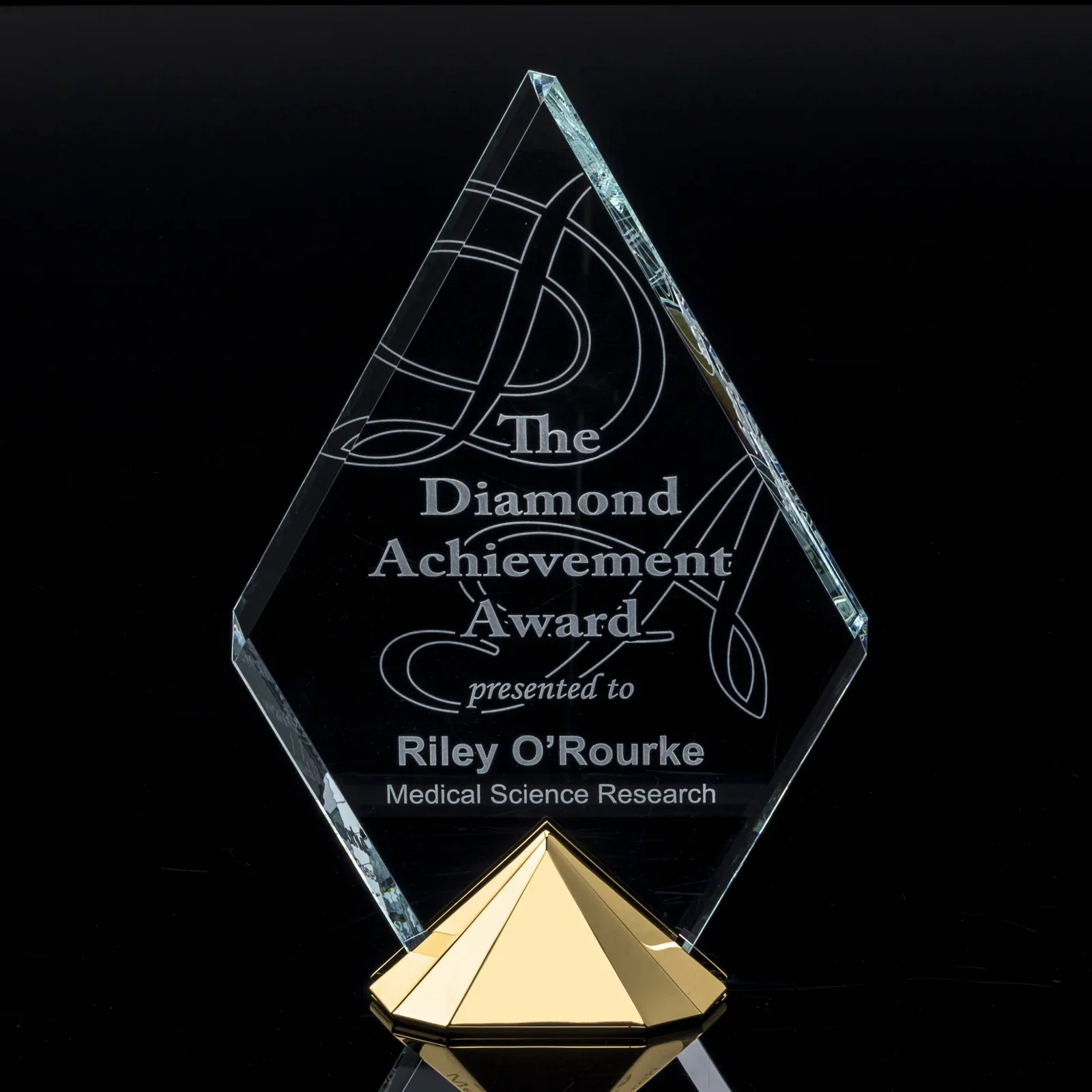 Celestial Award - Starfire/Gold — view 3