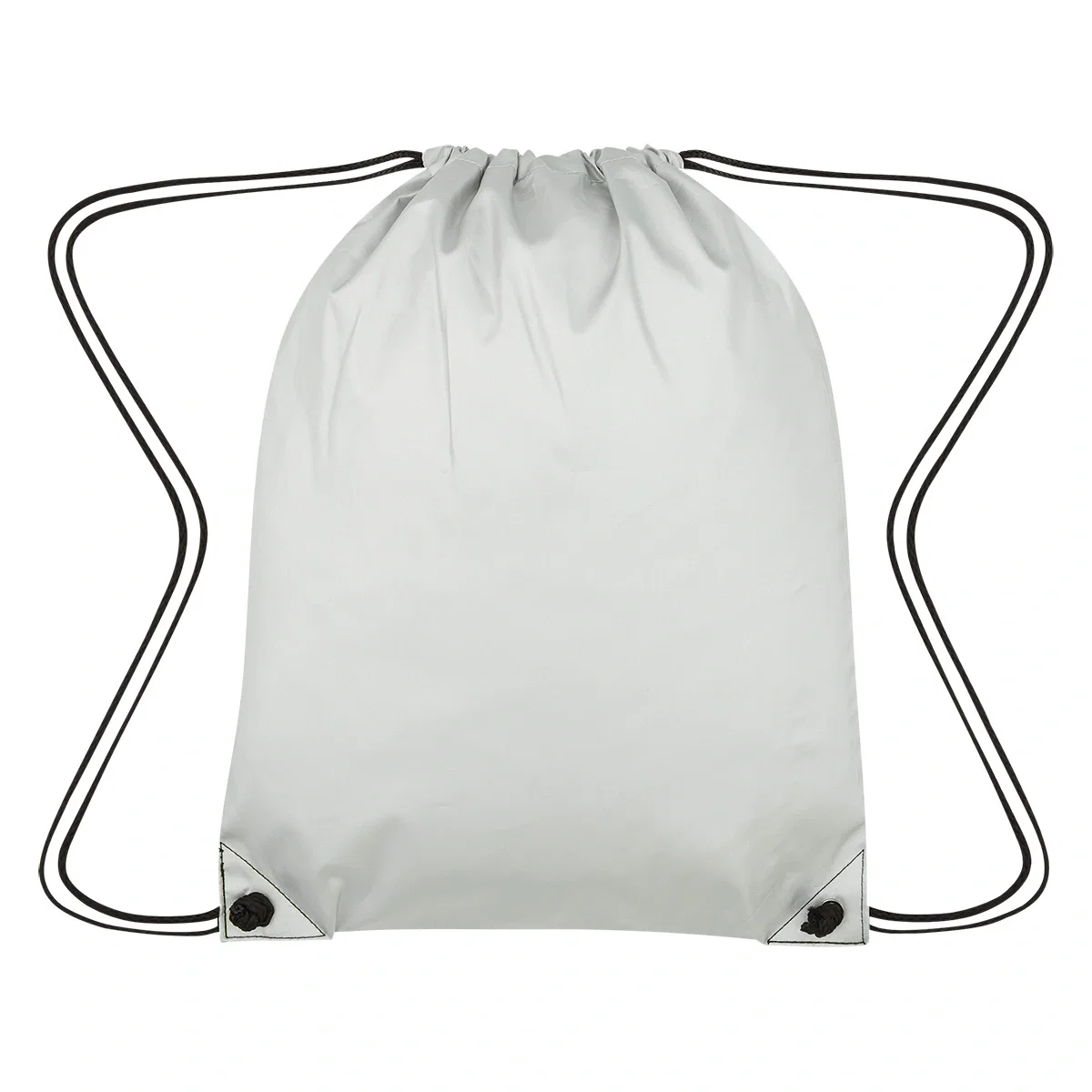 Bag worn on the back by its shoulder cords