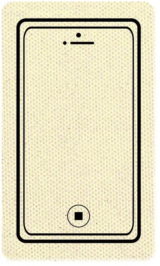 Cell Phone Jar Opener. Phone-shaped natural rubber jar opener for twisting open stubborn jar lids, view 2