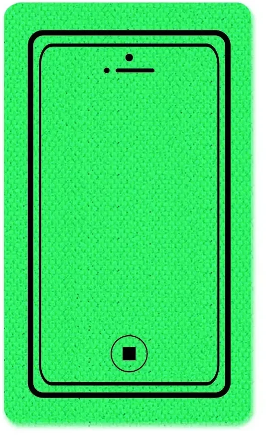 Cell Phone Jar Opener. Phone-shaped natural rubber jar opener for twisting open stubborn jar lids, view 4