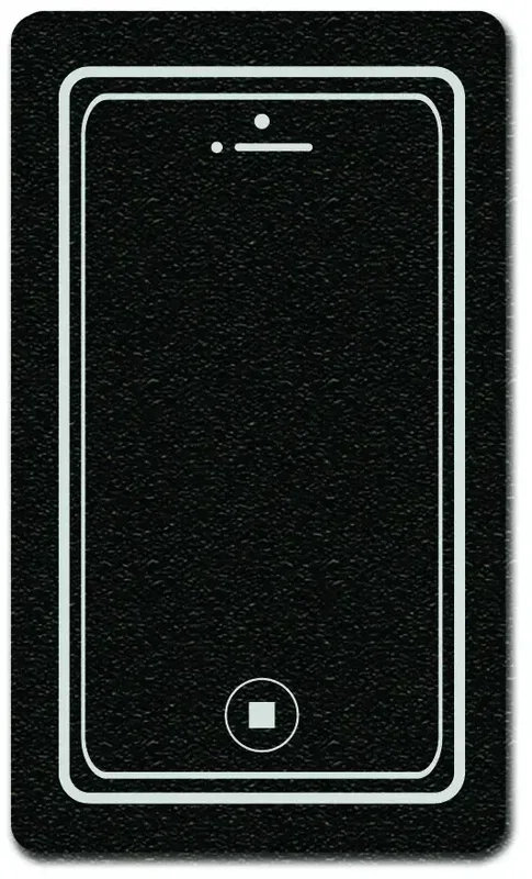 Cell Phone Jar Opener. Phone-shaped natural rubber jar opener for twisting open stubborn jar lids, view 6
