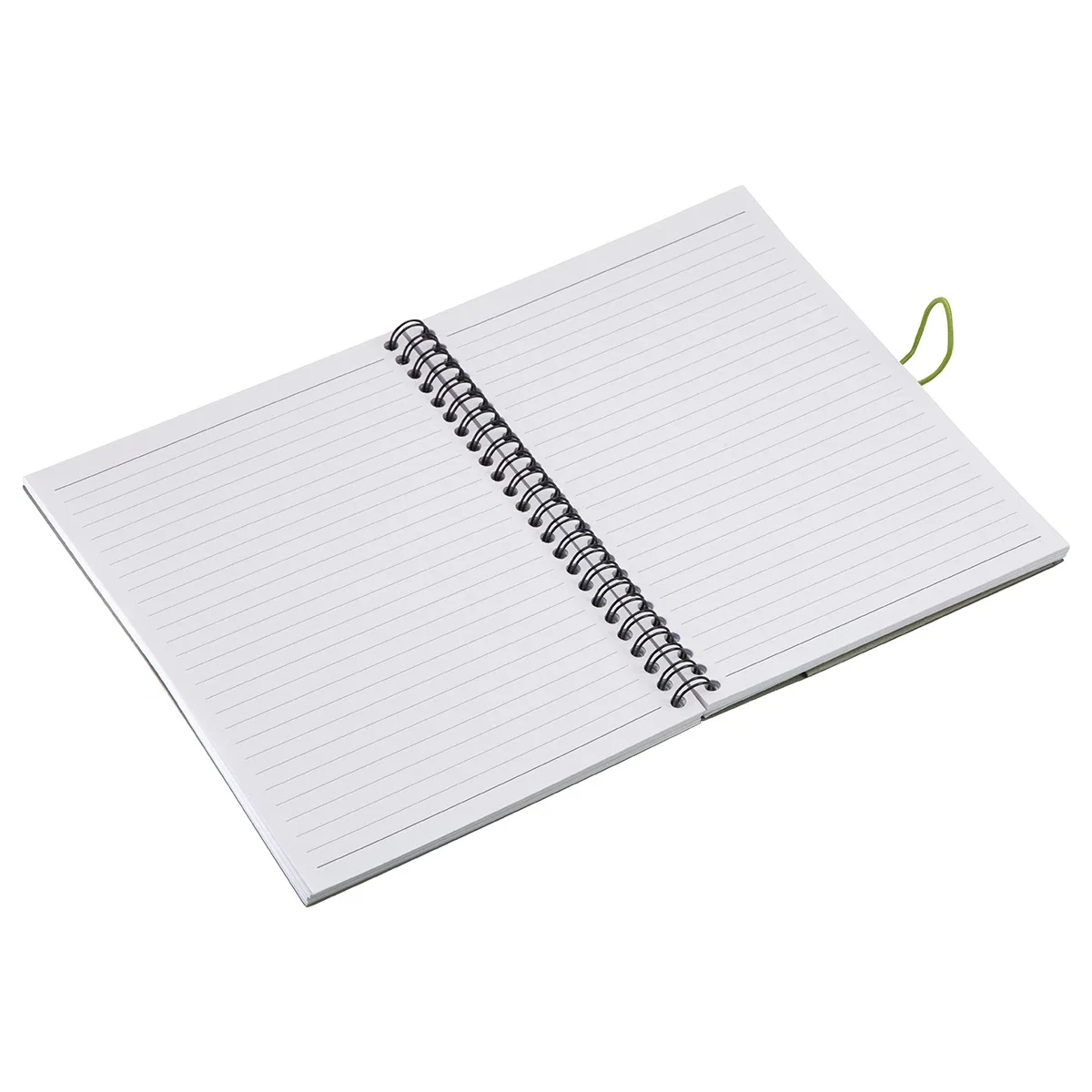 Close-up of the Centrum notebook's elastic closure band