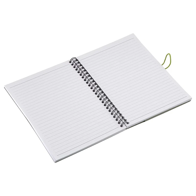 Close-up of the Centrum notebook's elastic closure band