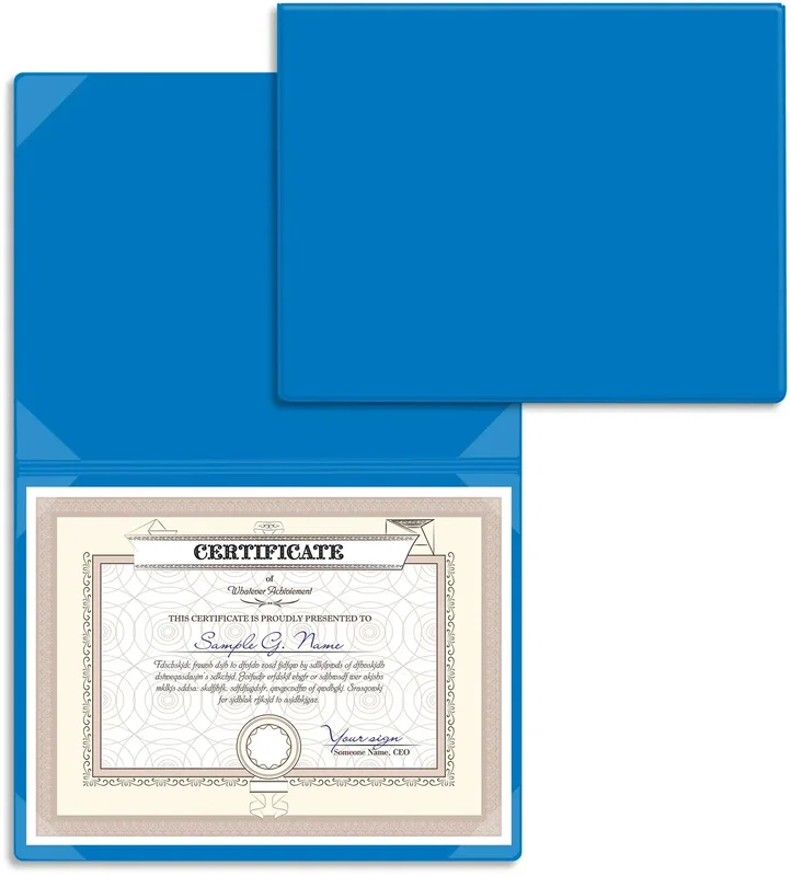 Custom/Branded Certificate/Diploma Holders (8 Corners) — view 10