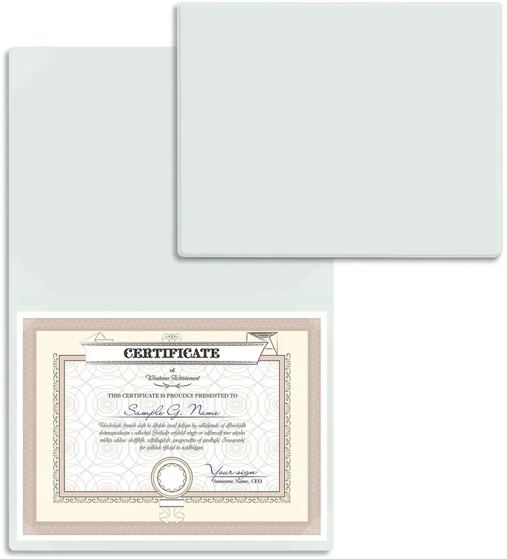 Custom/Branded Certificate/Diploma Holders (8 Corners) — view 14