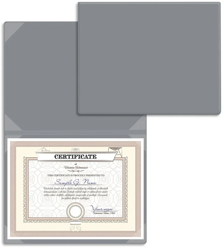 Custom/Branded Certificate/Diploma Holders (8 Corners) — view 15