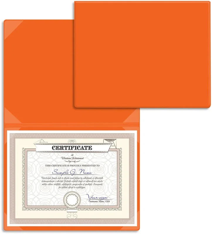 Custom/Branded Certificate/Diploma Holders (8 Corners) — view 17