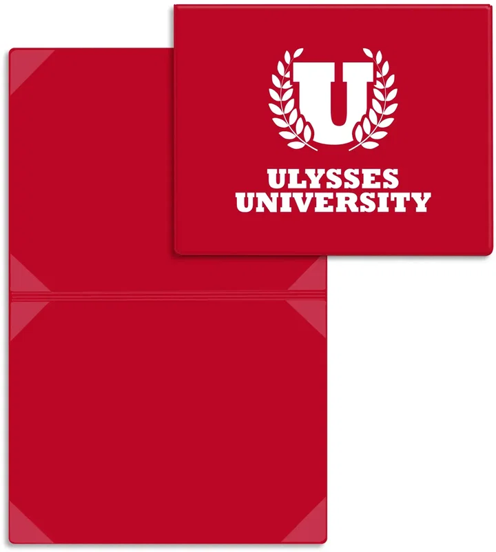 Custom/Branded Certificate/Diploma Holders (8 Corners) — view 2