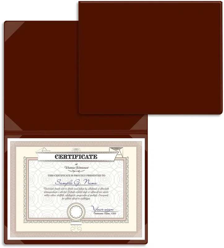 Custom/Branded Certificate/Diploma Holders (8 Corners) — view 21