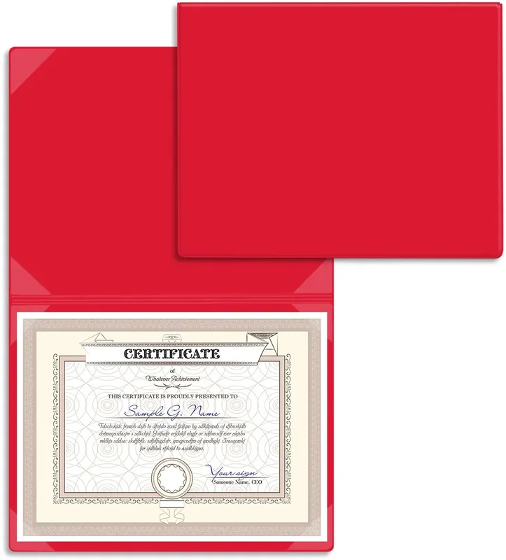 Custom/Branded Certificate/Diploma Holders (8 Corners) — view 3