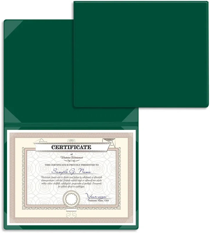 Custom/Branded Certificate/Diploma Holders (8 Corners) — view 6