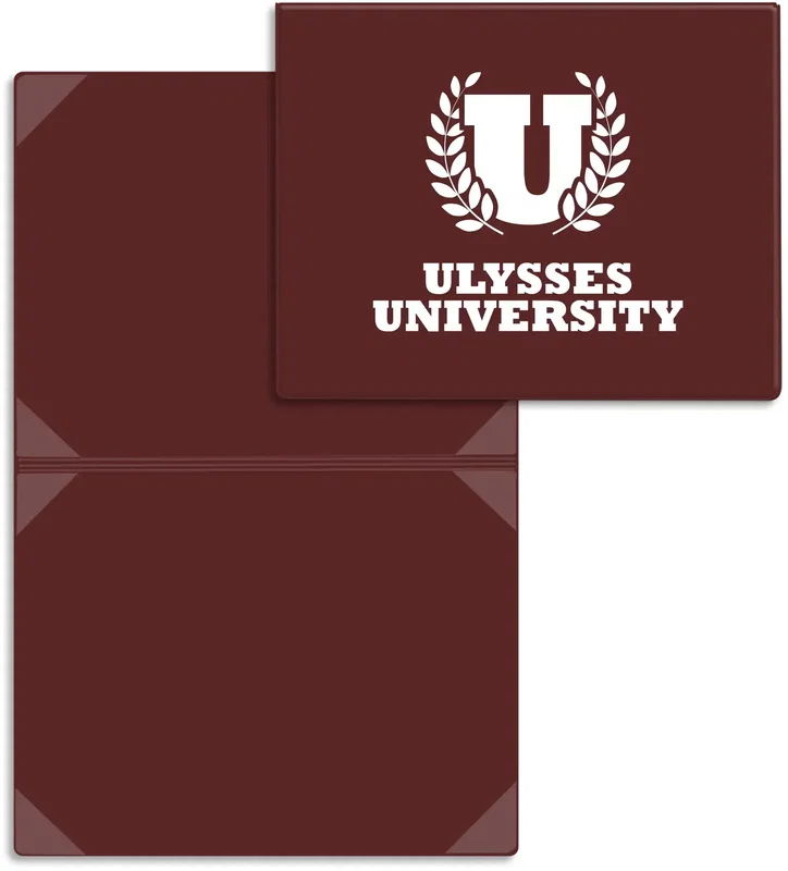 Custom/Branded Certificate/Diploma Holders (8 Corners) — view 9
