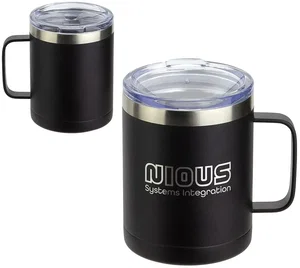 Ceva 14 oz Powder-Coated Insulated Mug