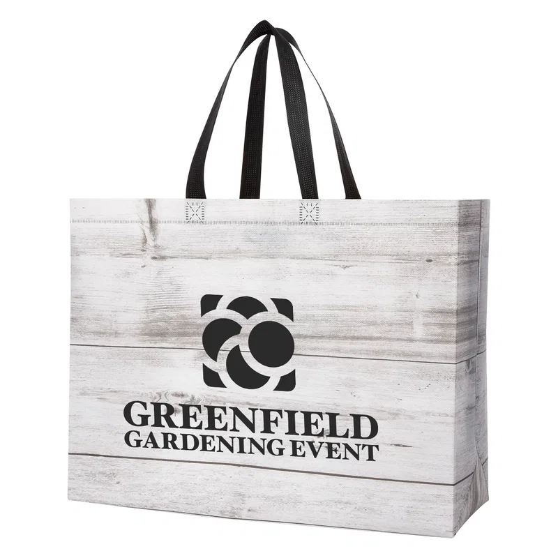 Chalet Laminated Non-Woven Tote Bag
