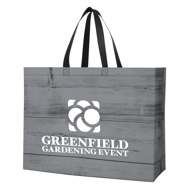 Chalet Laminated Non-Woven Tote Bag — view 3