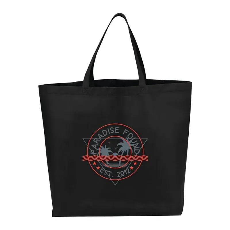 Custom Oversized Shopper Tote - Recyclable & Reusable