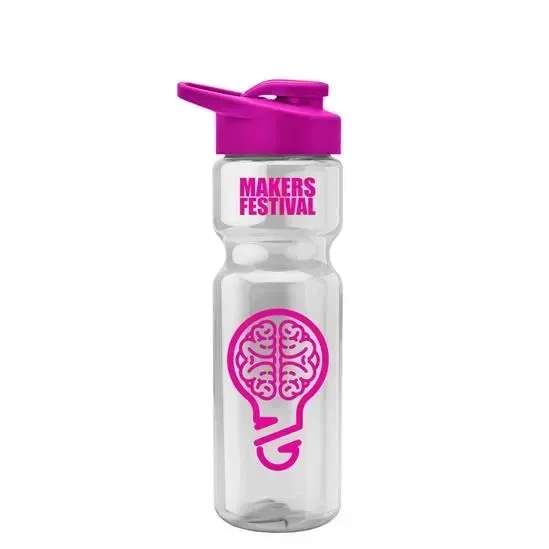 Champ Bottle with Drink-Thru Lid (28 oz.) — view 2