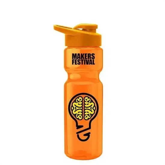 Champ Bottle with Drink-Thru Lid (28 oz.) — view 3