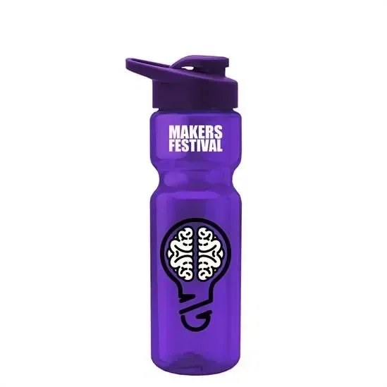 Champ Bottle with Drink-Thru Lid (28 oz.) — view 4